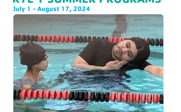 Summer program guide - swimming class